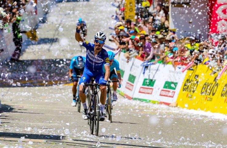 Golpe de poder de Julian Alaphilippe Julian Alaphilippe
