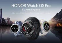 HONOR Watch GS Pro nuevo smartwatch con monitor de SpO2 y GPS