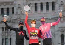 Richard Carapaz recibido con honores en Ecuador