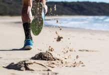 Correr en la arena mejorará tu condición física