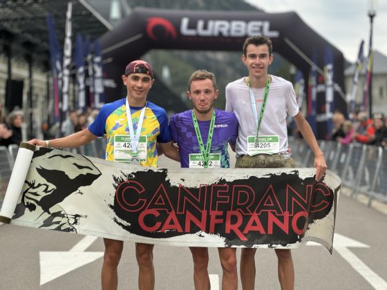 Canfranc Canfranc podio masculino 16 km